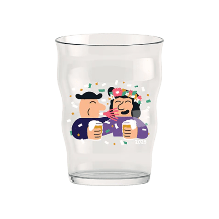Mikkeller Pint Beer Glass 13.5 oz Deco 2025