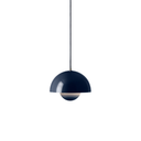 Flowerpot Pendant VP1, Steel Blue