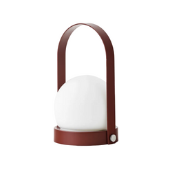 Carrie LED Lamp, Burnt Red-Lighting-Audo-vancouver special