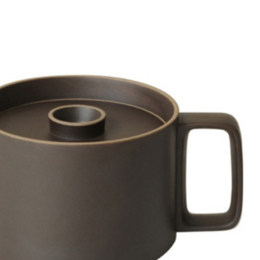 Hasami Porcelain Teapot, Black