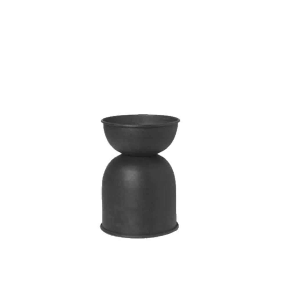 Hourglass Pot X-Small, Black