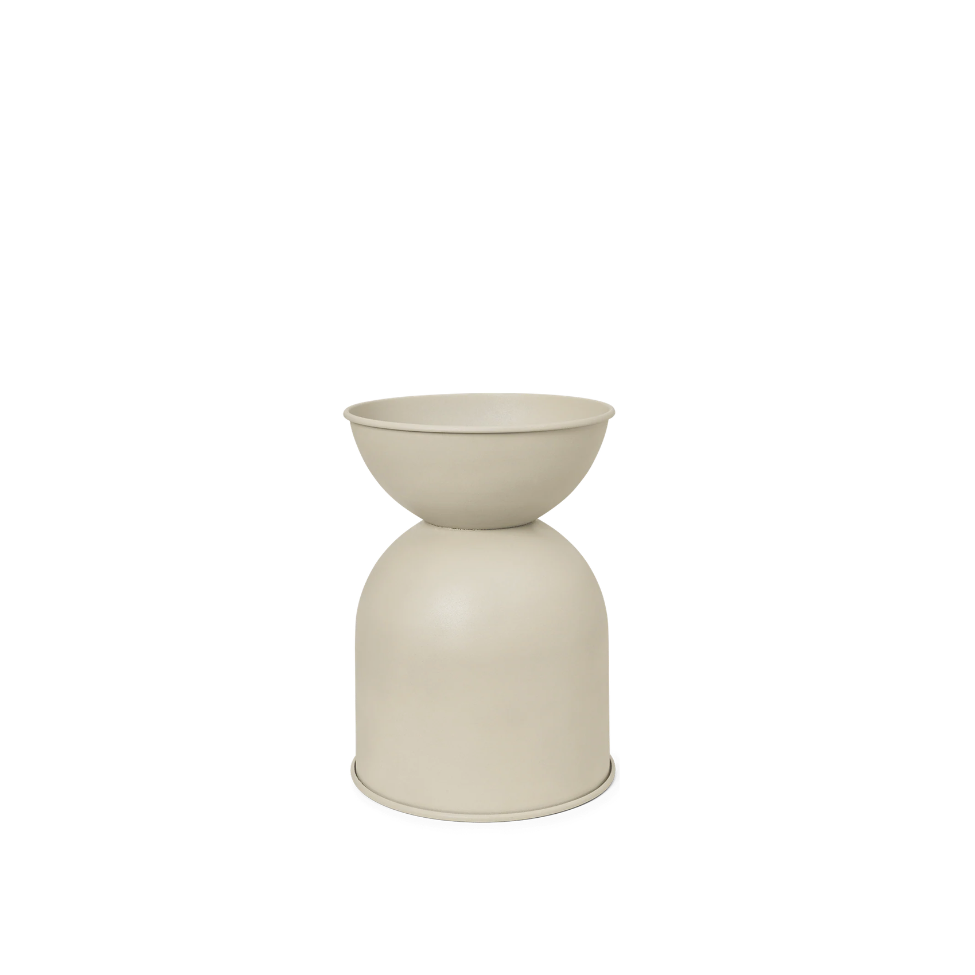Hourglass Pot X-Small, Cashmere