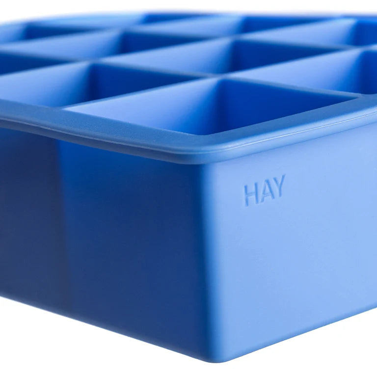 Hay XL Ice Cube Tray, Blue