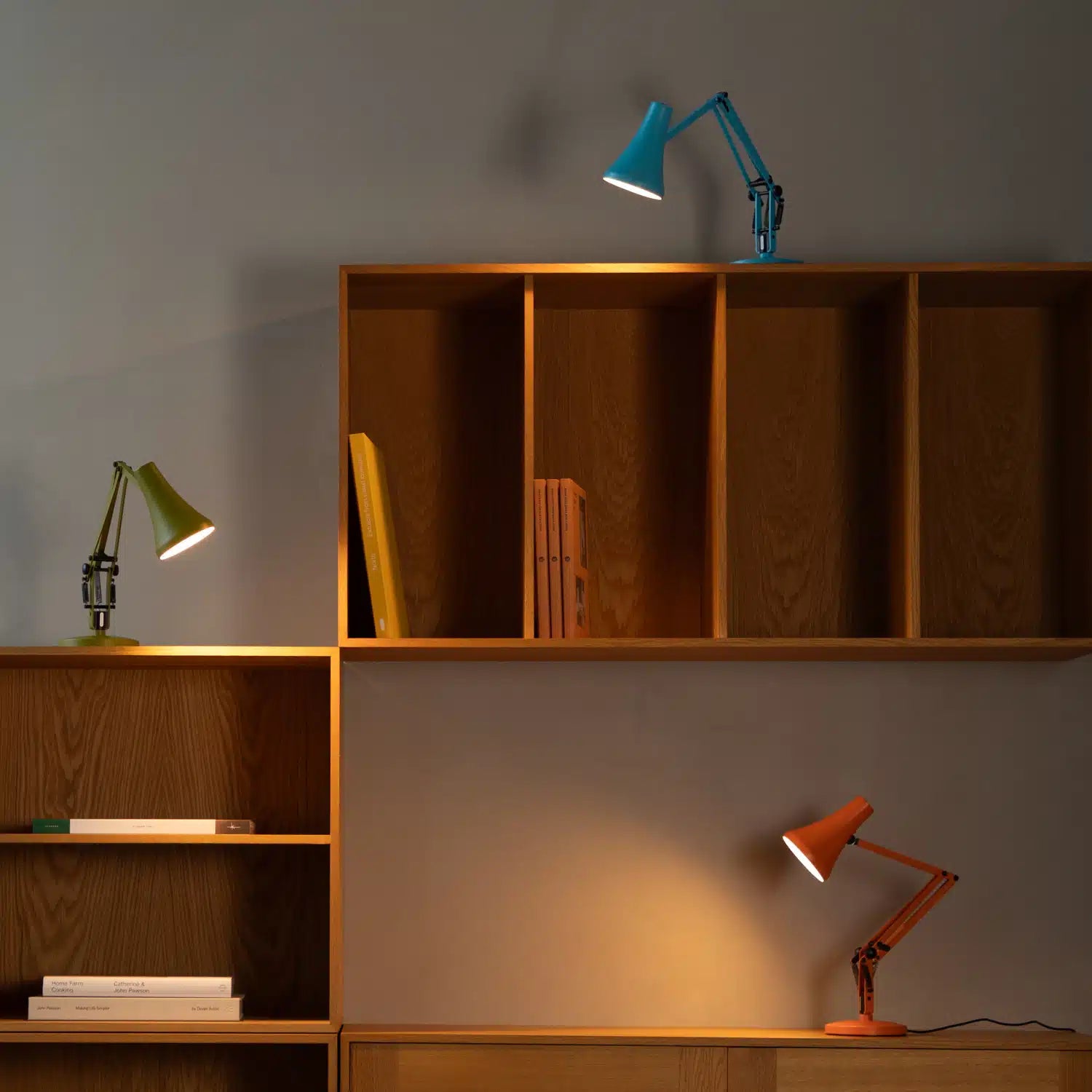 90 Mini Mini Desk Lamp, Turquoise Blue