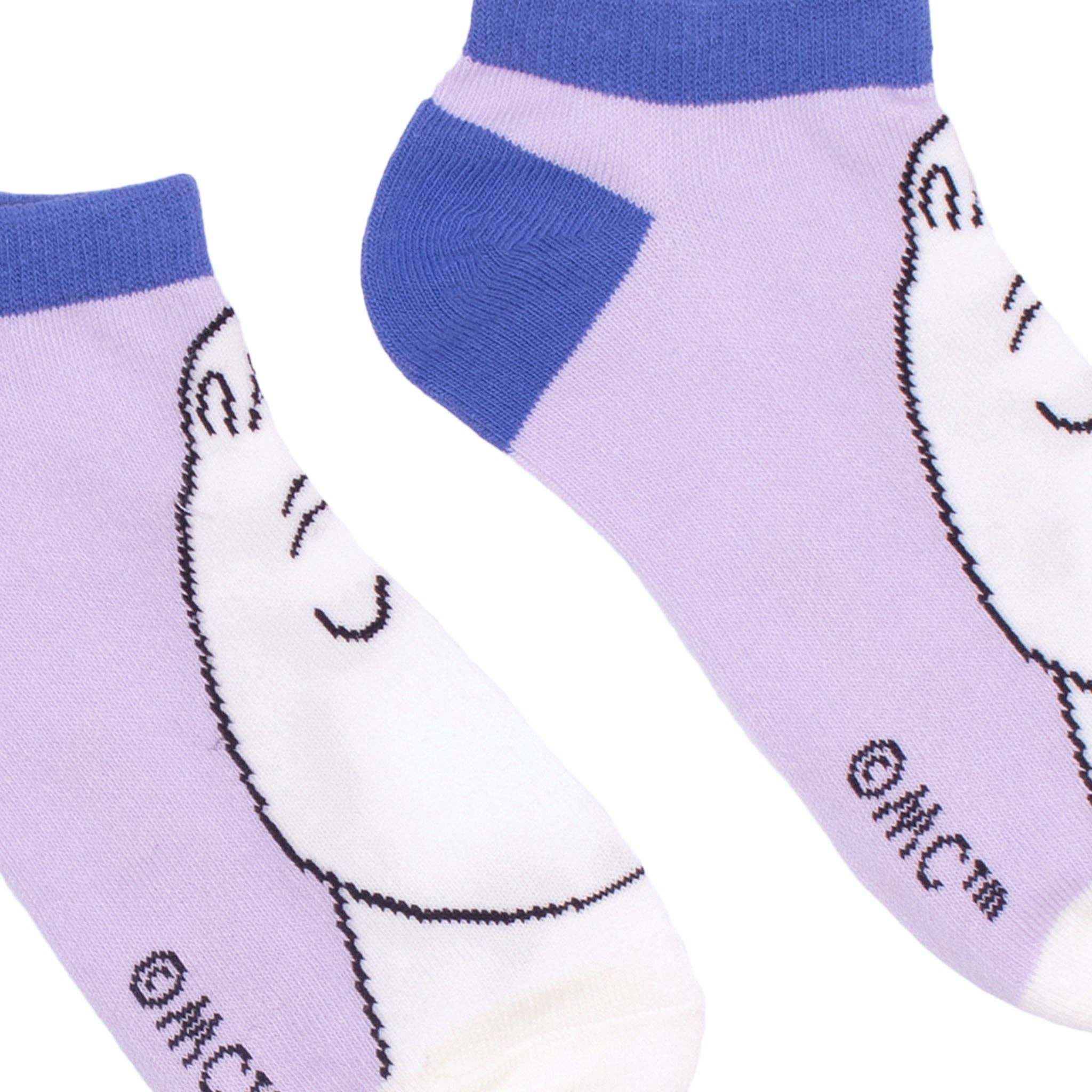 Moomintroll Women´s Ankle Socks 36-42, Lilac