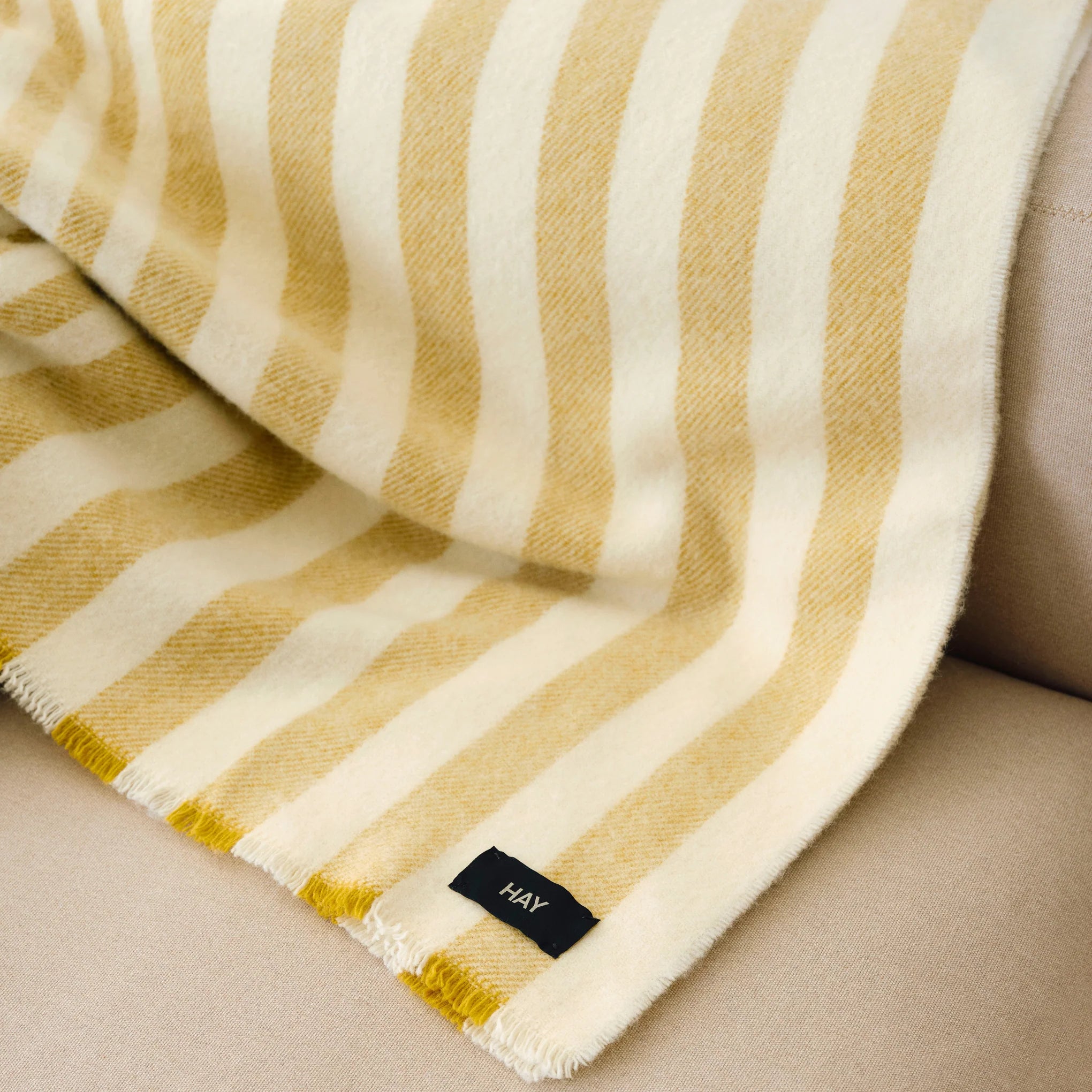 Duo Throw, Cream, 130 x 180 cm