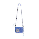 Marimekko unikko shoulder bag, blue