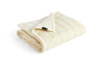 mega dot quilt, ivory W195 x L245 cm