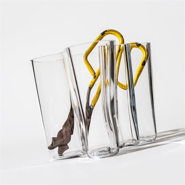 Aalto Vase  6.25", Clear