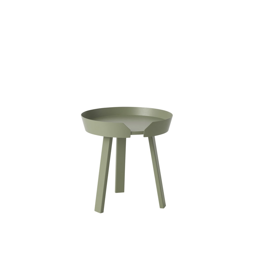 Around Coffee Table, Small, Dusty Green