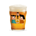 Mikkeller Pint Beer Glass 13.5 oz Clear 2024