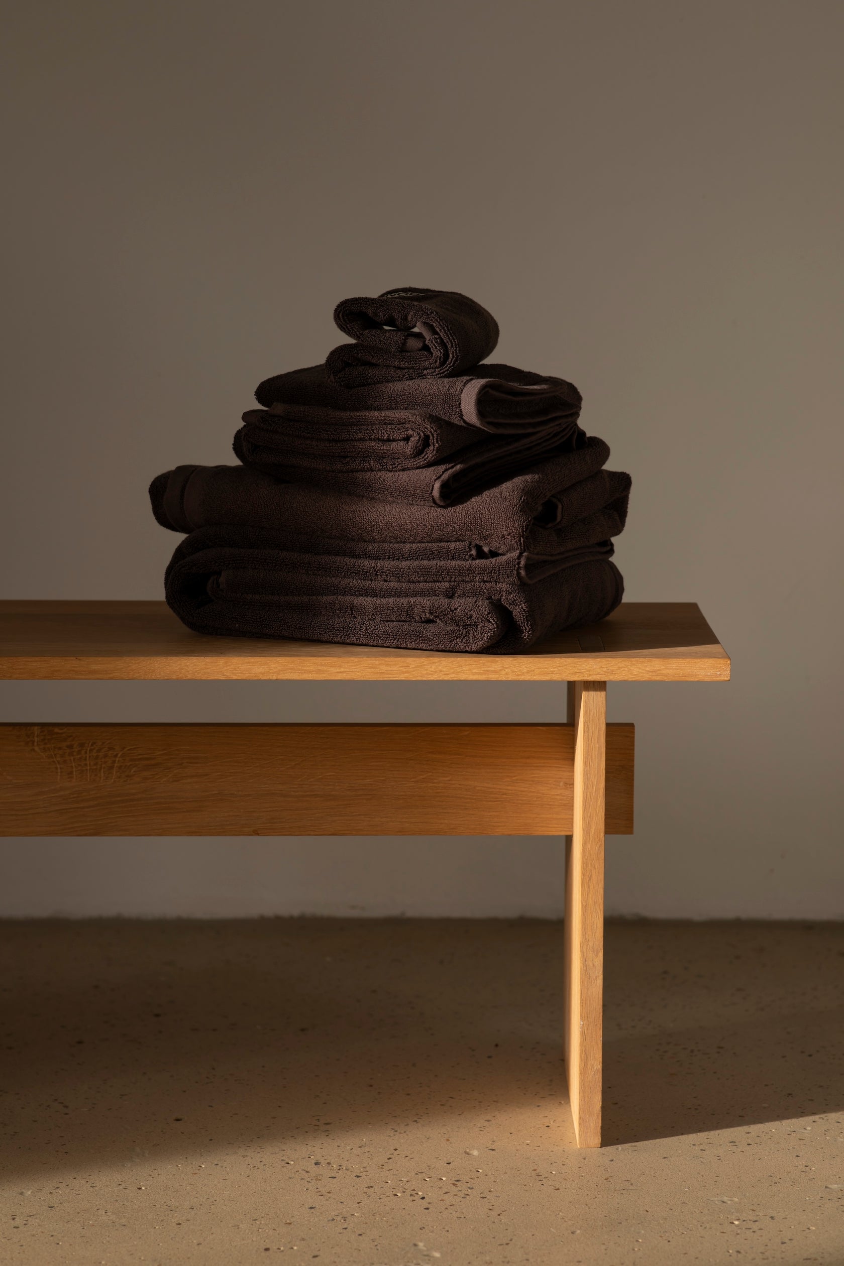 Naram Guest Towel, Coffee