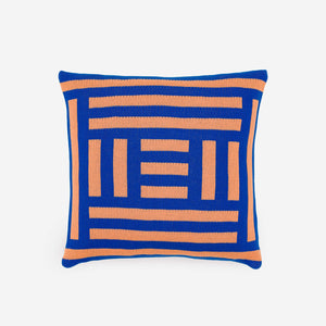 Columns Pillow | Cobalt