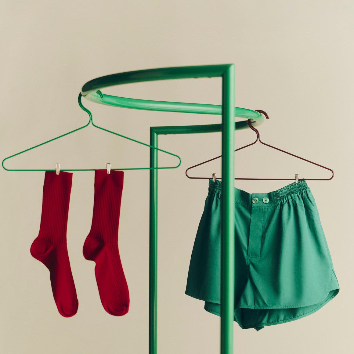 Colour Hanger, Jungle Green, Set/3