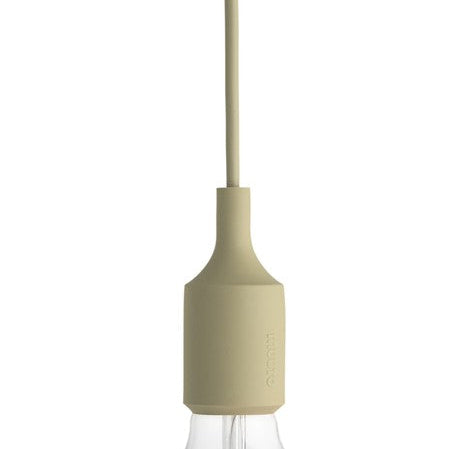 E27 Light, Beige Green, LED