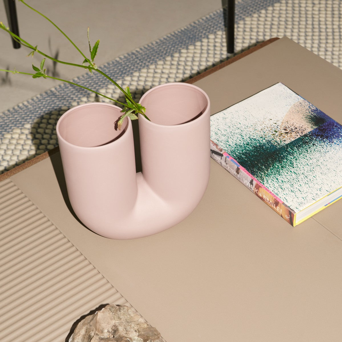 Kink Vase, Dusty Lilac