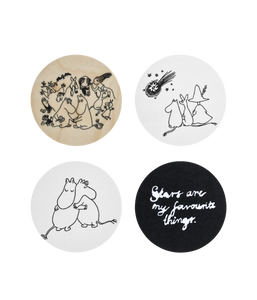Moomin Coaster, set in tin jar