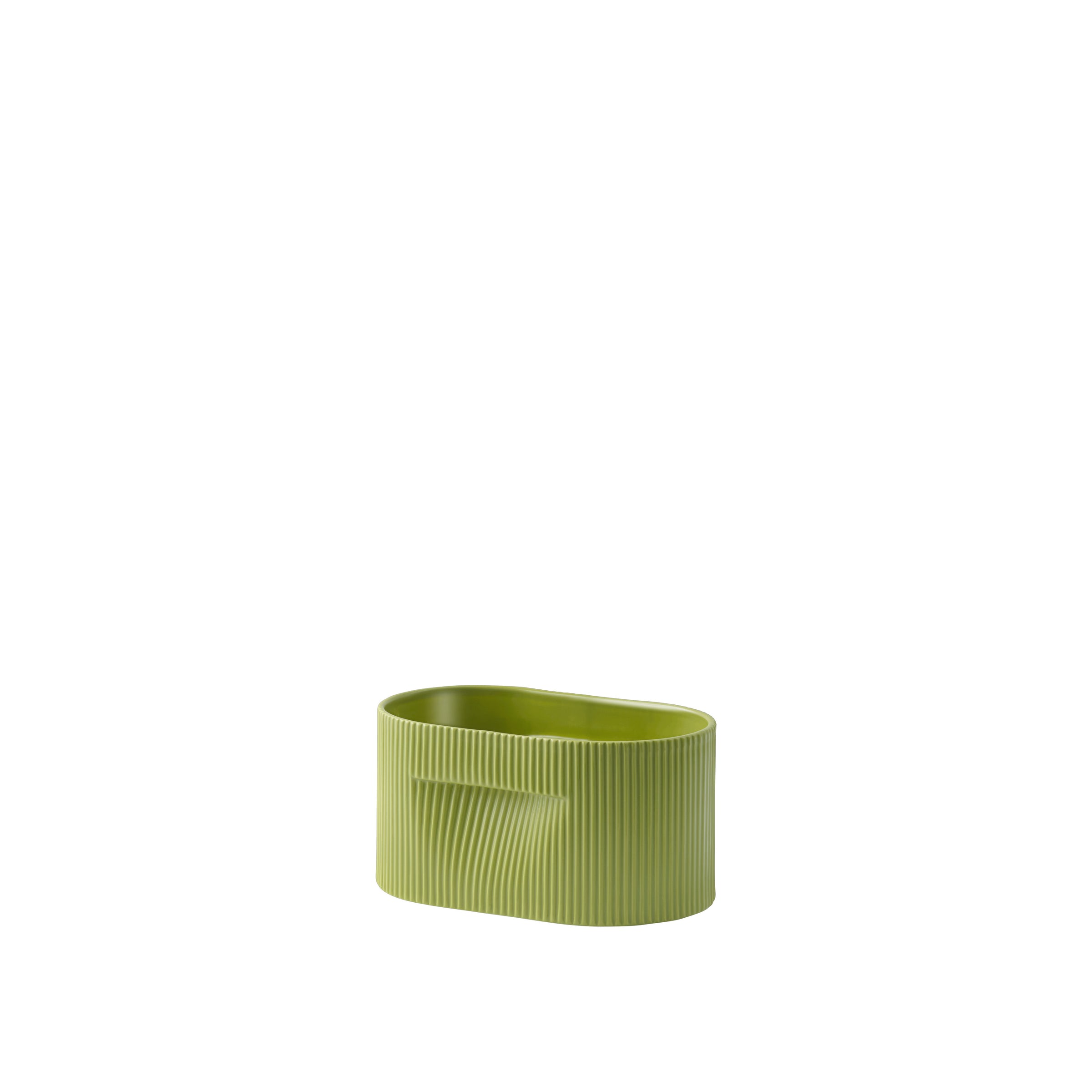 Ridge Planter, Moss Green, 5"