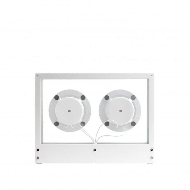 Small Transparent Speaker, White