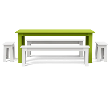 Fresh Air Bench, 65" White
