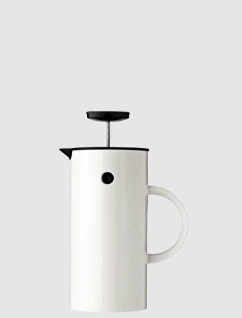 Emma EM77 French Press, White