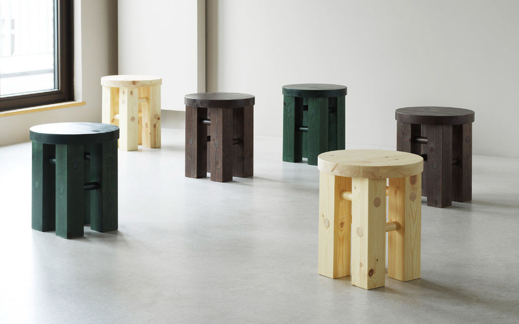 Fyr Stool, Pine