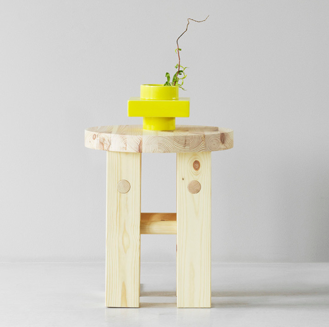 Fyr Stool, Pine