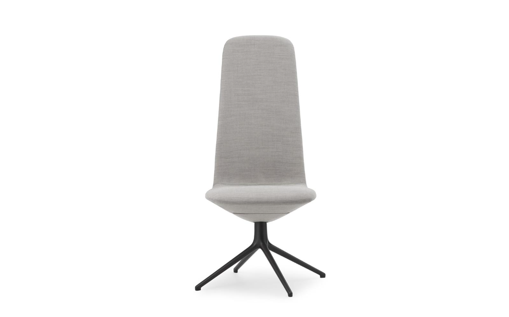 Off Chair High 4L Black Aluminum, Remix