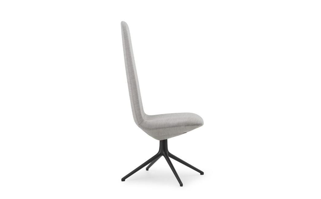 Off Chair High 4L Black Aluminum, Remix