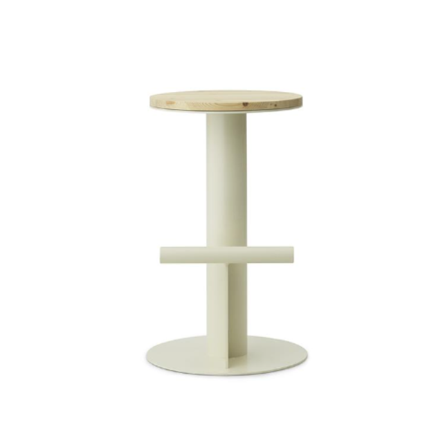 Pole Stool 65cm, Pine/Sand