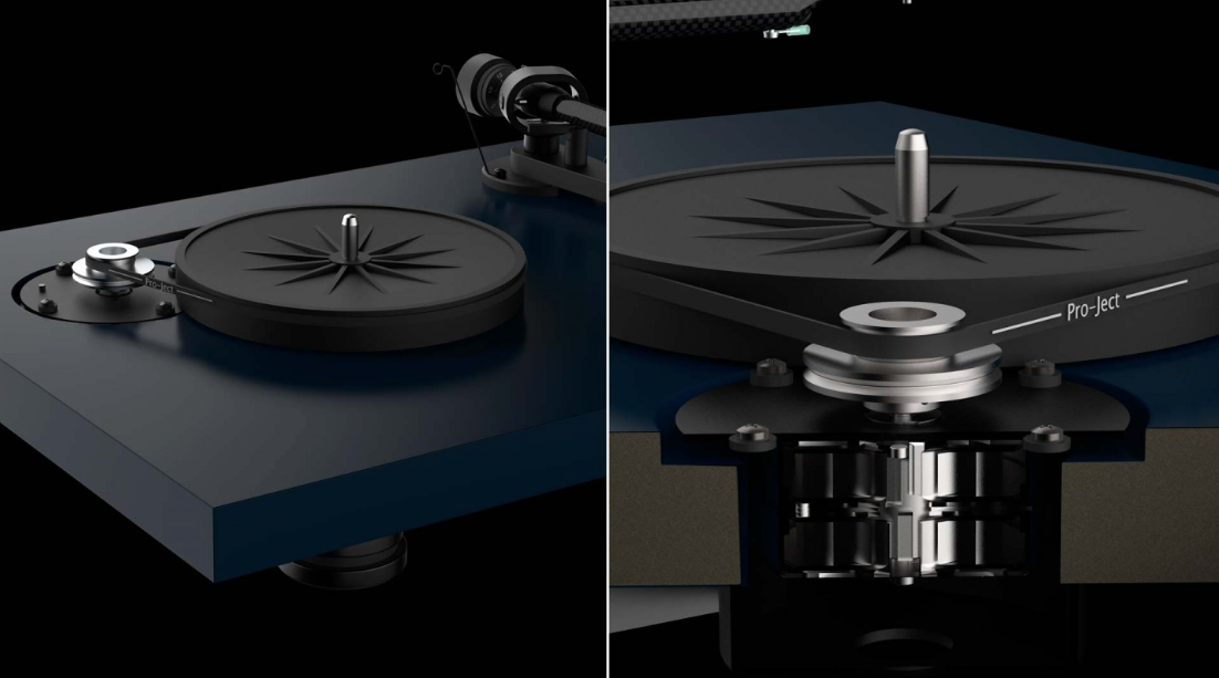 Turntable Debut Carbon Evo 2 , Satin Fir Green