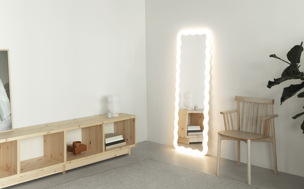 Illu Mirror 80 x 80 cm US