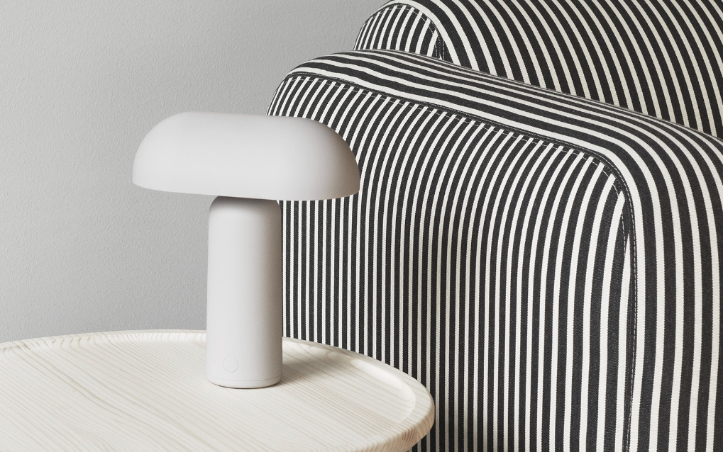 Porta Table Lamp, White