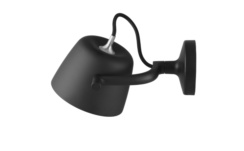 Tub Wall Lamp US, Black