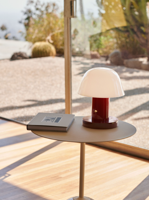 Setago Portable Lamp JH27, Maroon/Grape