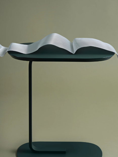 Relate Side Table, Blue Grey, 24"