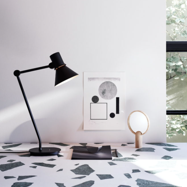 Type 80 Desk Lamp, Matte Black