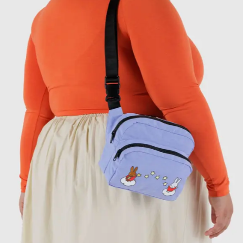 Fanny Pack , Embroidered Miffy