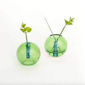 Bubble Vase - Mini - Green / Blue