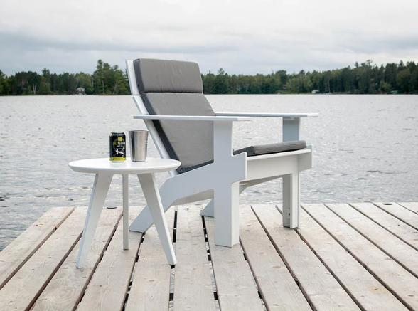 Tall Lollygagger Lounge Chair, Ash Blue