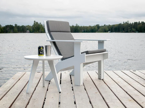 Tall Lollygagger Lounge Chair, Ash Blue
