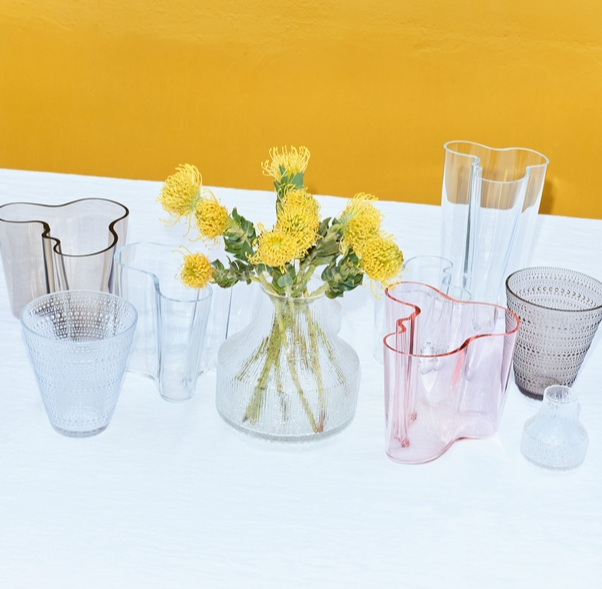Aalto Vase 9.88", Clear