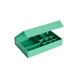 Colour Storage Jewelry Box, Emerald Green