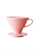 HARIO V60-02 Dripper (Ceramic), Matte Pink