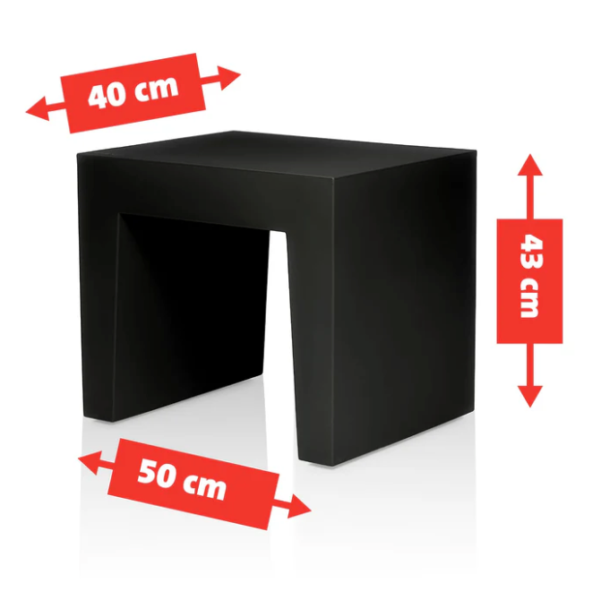 Concrete Seat, Black