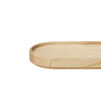 Hasami Oval Wood Tray 255 x 85mm