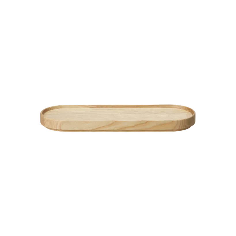 Hasami Oval Wood Tray 255 x 85mm
