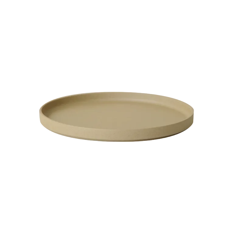 Hasami Plate, 10.9"  Brown