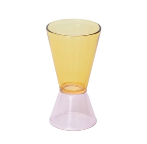 Duo tone, Cocktail Jigger, Yellow Pink