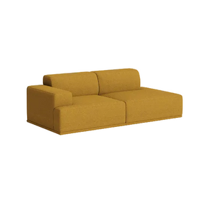 Connect Soft Sofa 2 Seater, Steelcut 453 Yellow